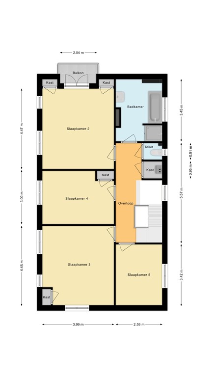 mediumsize floorplan